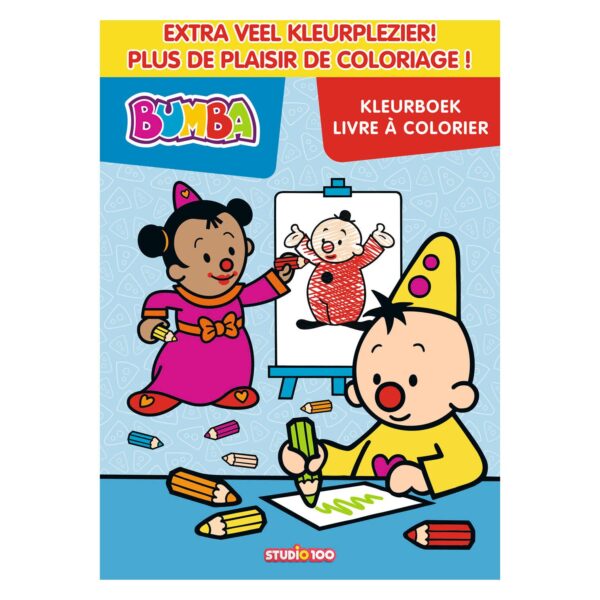 Bumba: Kleurboek - Vriendjes