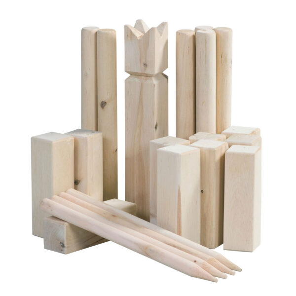 Outdoor Play Kubb spel