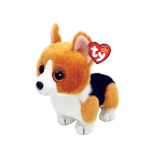 Ty Beanie Babies Corgi Dog, 15cm