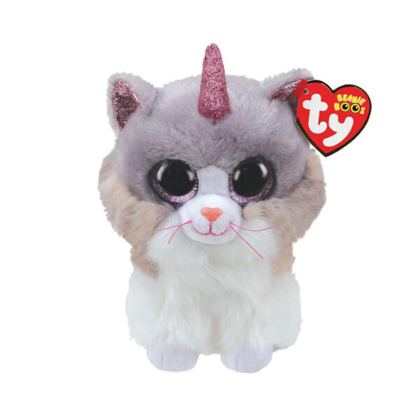 Ty Beanie Boo's Asher Cat, 15cm