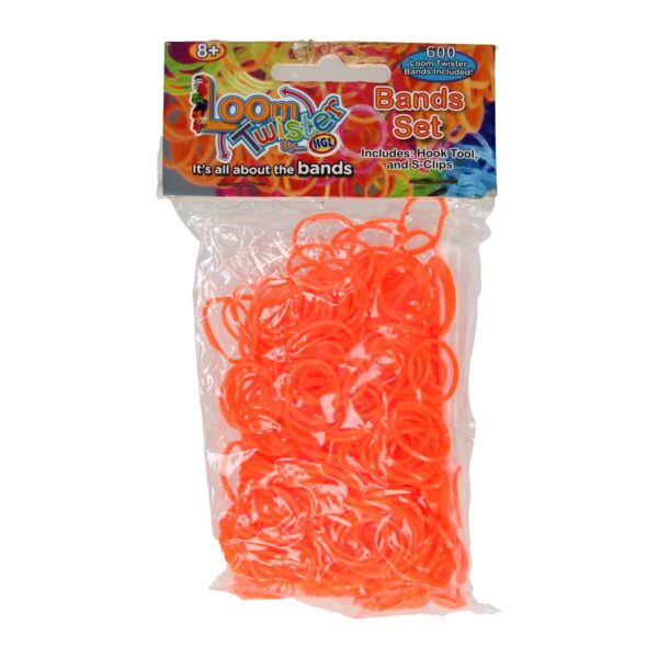 Loombands Oranje Set, 600st.