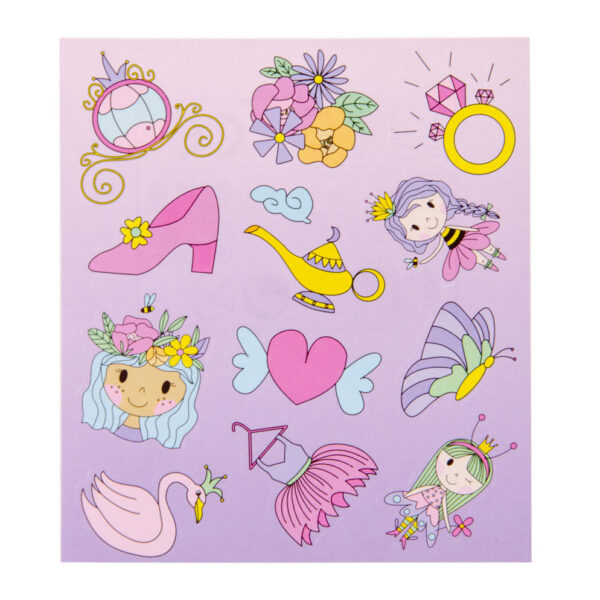 Stickervel Prinses