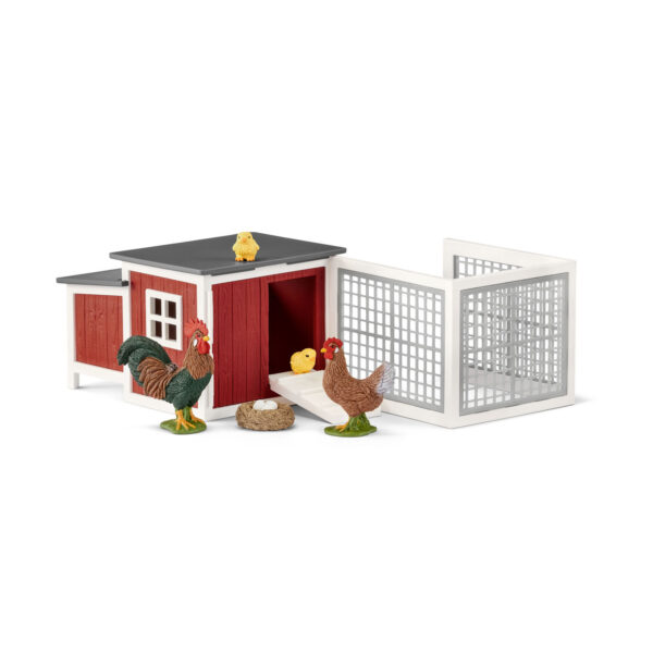 schleich FARM WORLD Kippenhok 42421