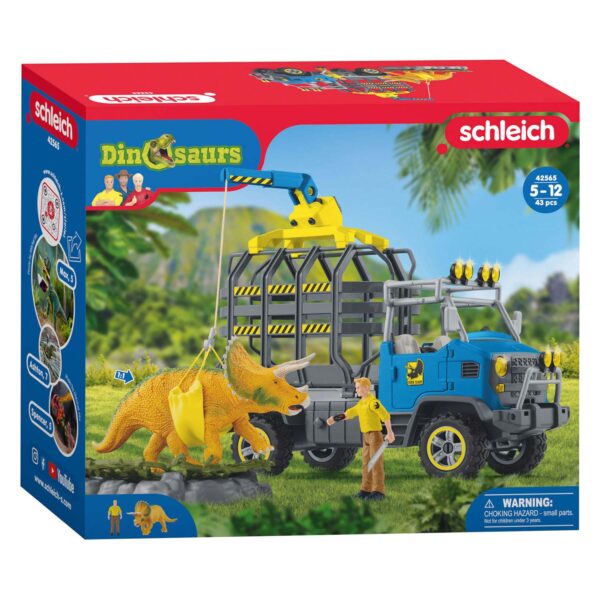 schleich DINOSAURS Truckmissie 42565