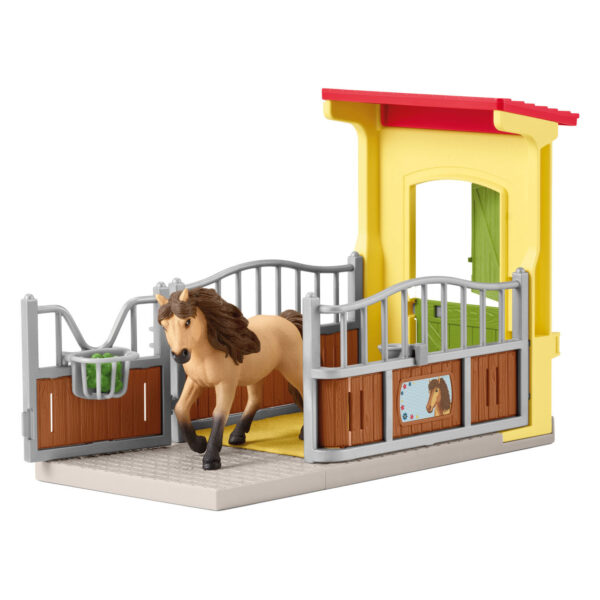 schleich FARM WORLD Ponystal met Ijslanderhengst 42609