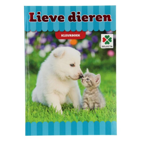 Kleurboek Lieve Dierenvrienden