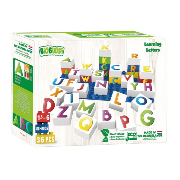 BiOBUDDi Letters Leerset, 36dlg.