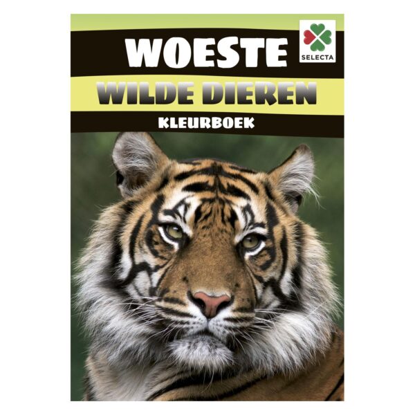 Kleurboek Woeste Wilde Dieren