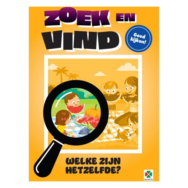 Zoek en vind: Welke zijn hetzelfde? Doeboek