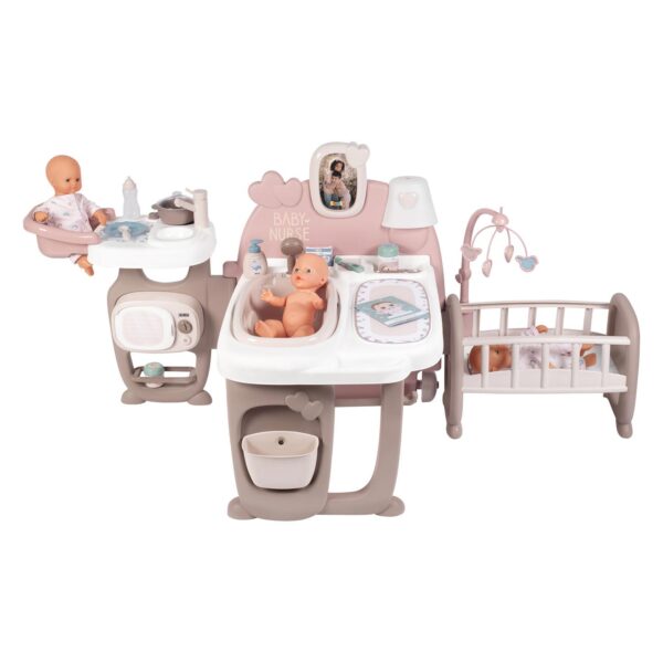 Smoby Baby Nurse Poppen Verzorgingscentrum, 23dlg.