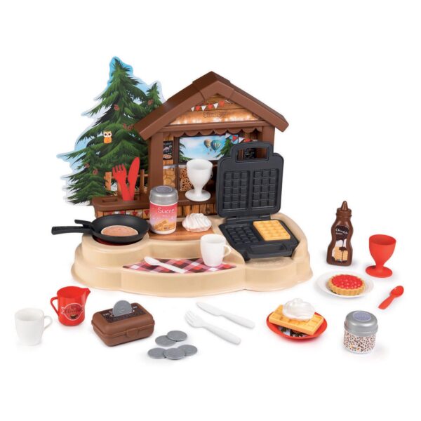 Smoby Winter Chalet met Accessoires, 30dlg.