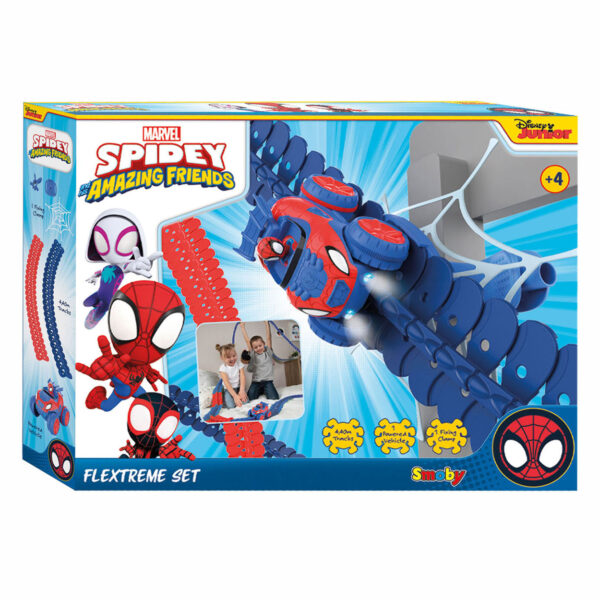 Smoby Spidey & Amazing Friends Flextreme Racebaan Set, 184dl