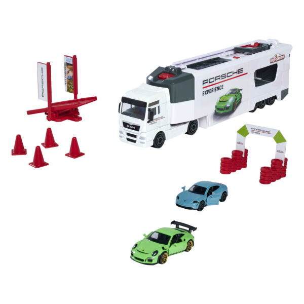 Majorette TGX Porsche Experience Transporter Speelset