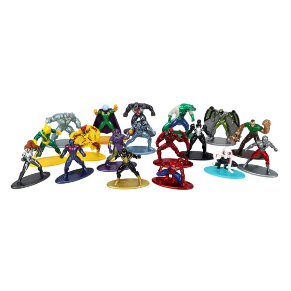 Jada Marvel Spiderman Wave 7 Set, 18st.