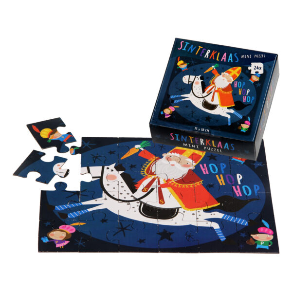 Mini Puzzel Sinterklaas, 24st.