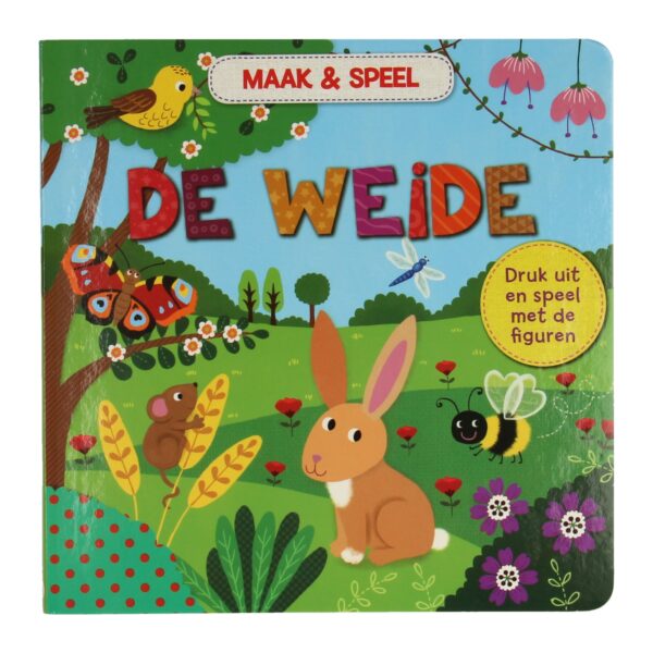 Maak & Speel Boek - De Weide