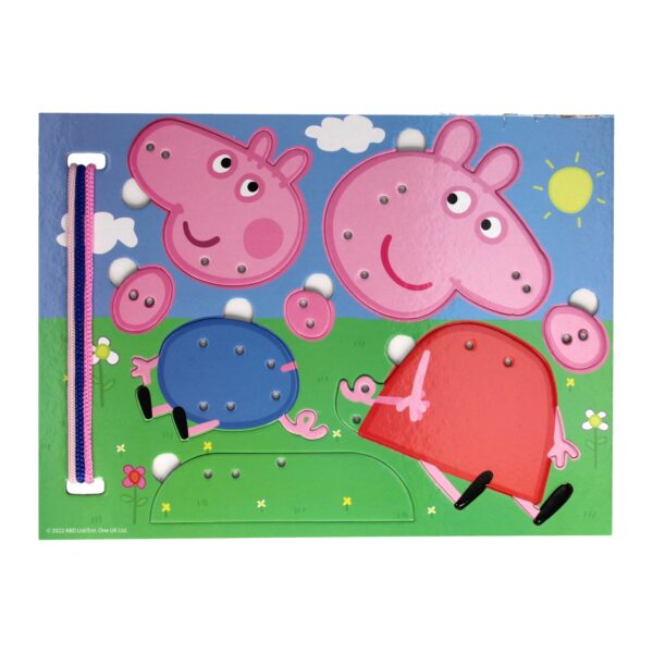 Rijgveterpuzzel Peppa Pig