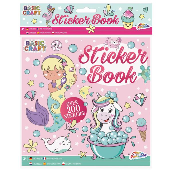 Stickerboek Eenhoorn/Zeemeermin