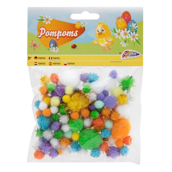 Pompoms Pasen, 80st.