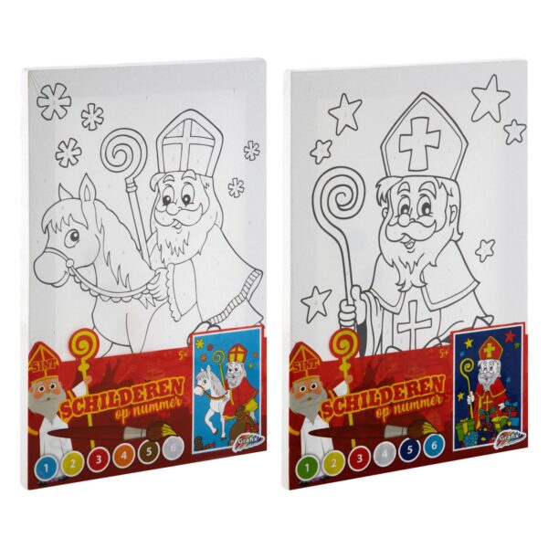 Sinterklaas Canvas Schilderen Op Nummer