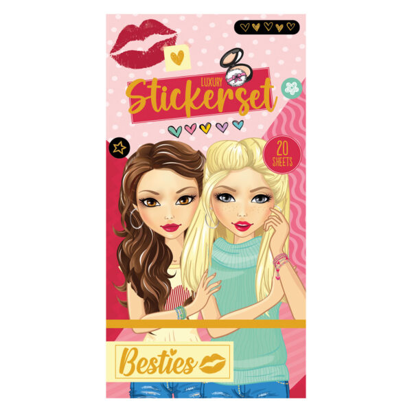 Besties Luxury Stickerboek, 20 Vellen