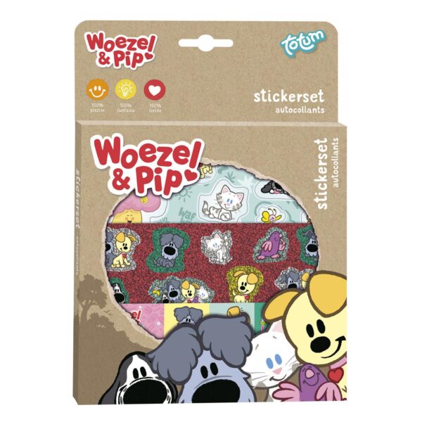 Woezel & Pip Stickerset