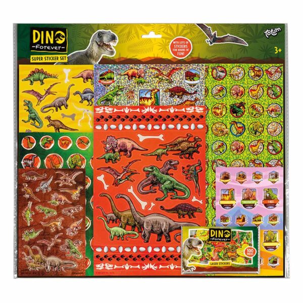 Super Stickerset - Dino