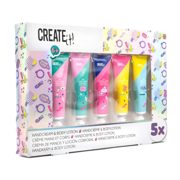 Create It! Handcreme & Bodylotion 5-Pack