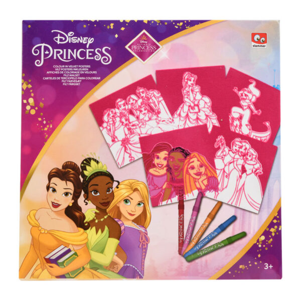 Disney Prinses Vilt Kleuren, 5st.