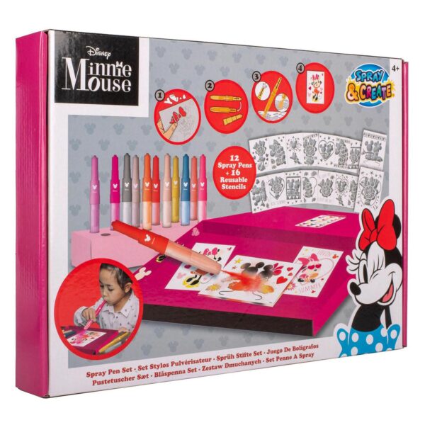 Minni Mouse Blaaspennen Set