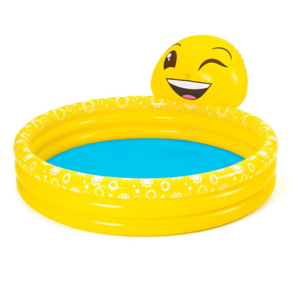 Bestway 3-Rings Zwembad met Sproeier Summer Smiles, 165x144x