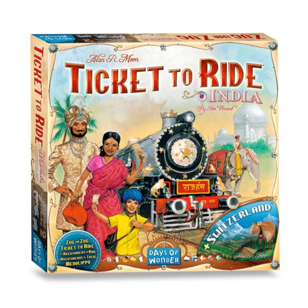 Ticket to Ride India Bordspel