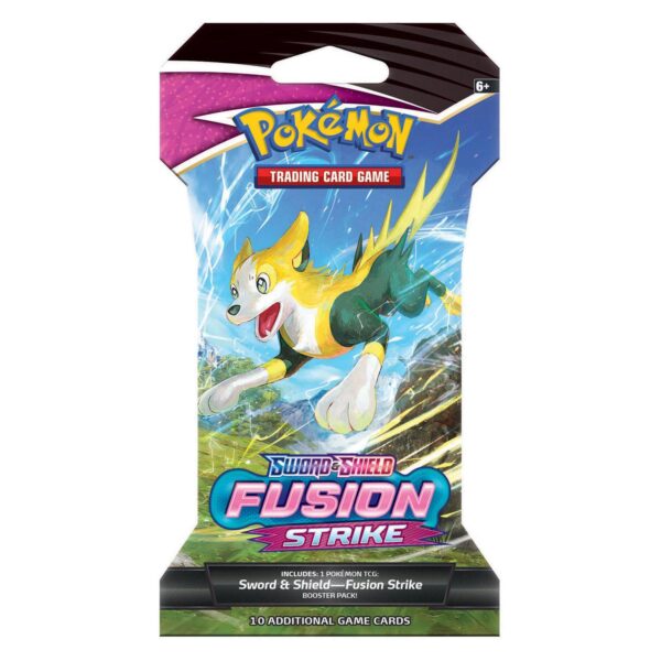 Pokémon TCG Sword & Shield Fusion Strike Sleeved Booster