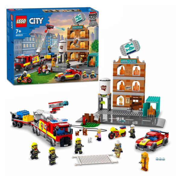 LEGO City 60321 Brandweerteam