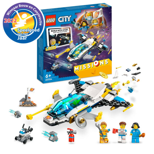 LEGO City 60354 Mars Ruimtevaartuig Verkenningsmissies