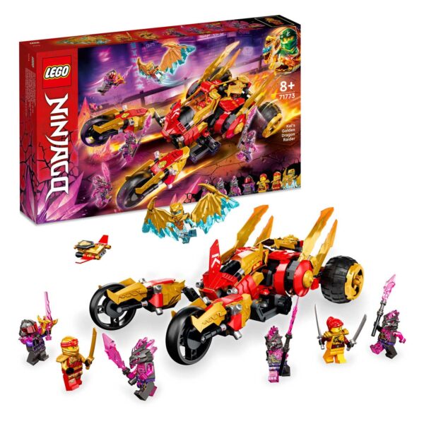 LEGO Ninjago 71773 Kai's Golden Dragon Raider