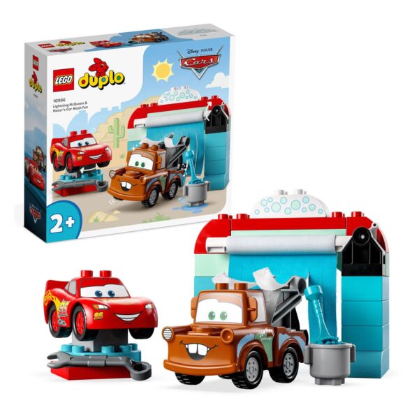 LEGO DUPLO 10996 Disney Bliksem McQueen & Takel Wasstraatpre