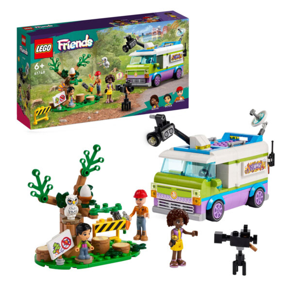 LEGO Friends 41749 Nieuwsbusje