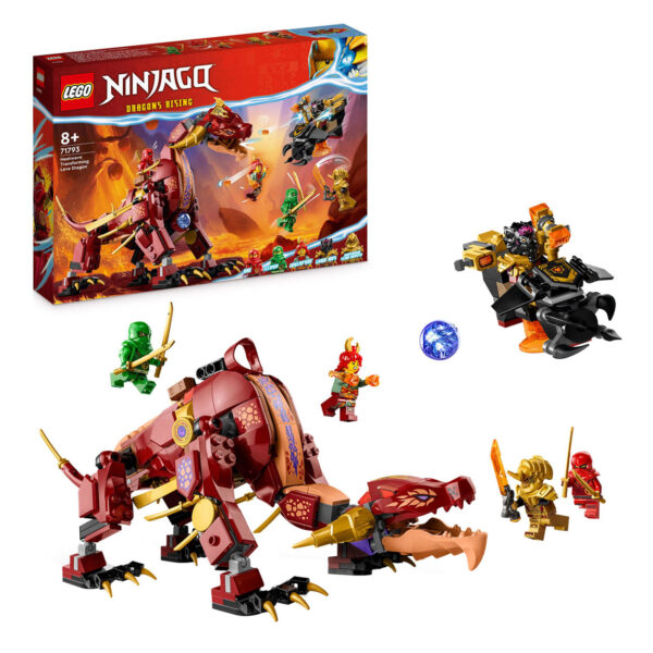 LEGO Ninjago 71793 Heatwave Transformerende Lavadraak