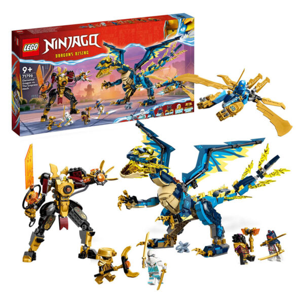 LEGO Ninjago 71796 Elementdraak Vs. De Mecha van de Keizerin