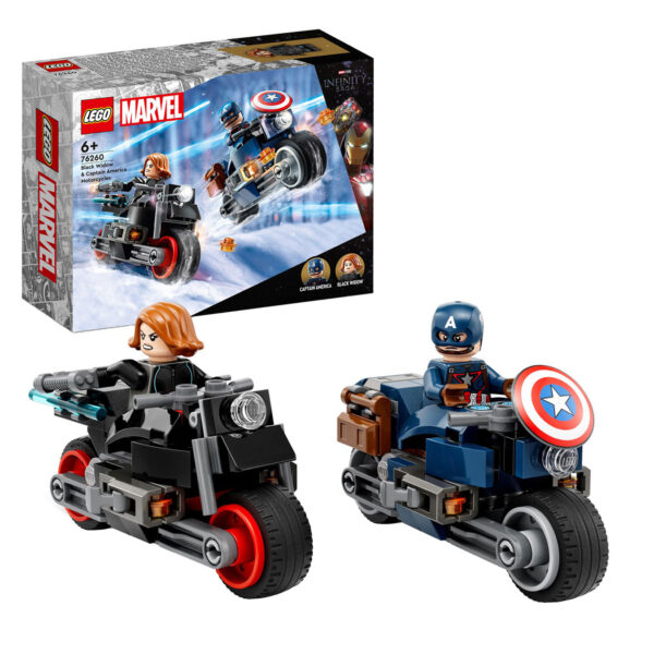 LEGO Super Heroes 76260 Black Widow & Captain America Motore