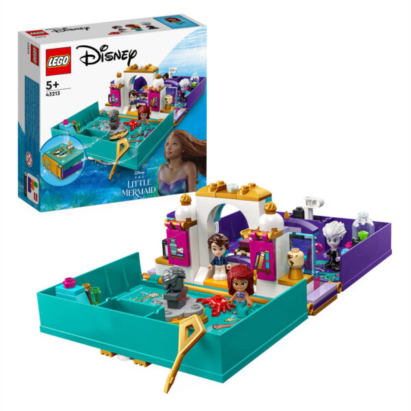 LEGO Disney Prinses 43213 De Kleine Zeemeermin Verhalenboek