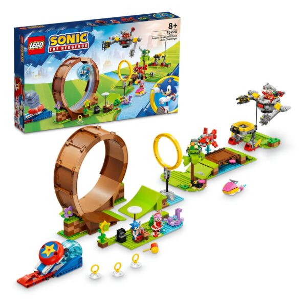 LEGO Sonic 76994 Sonics Green Hill Zone Loopinguitdaging