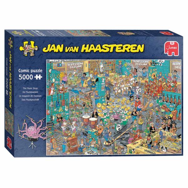 Jan van Haasteren Legpuzzel - De Muziekwinkel, 5000st.