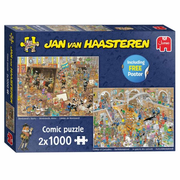 Jan van Haasteren Legpuzzel - Een Dagje naar het Museum, 2x