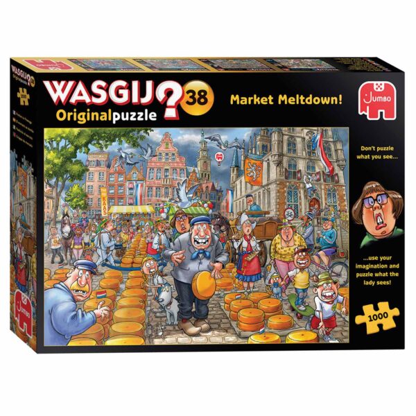 Wasgij Original 38 - Kaasalarm, 1000st.