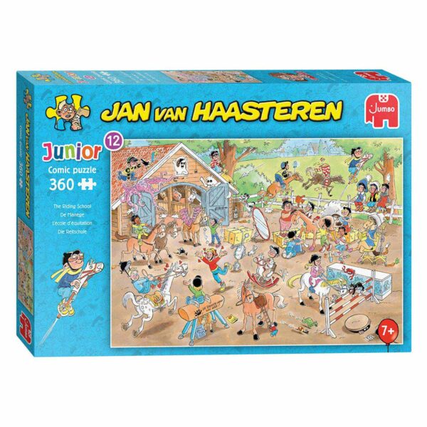 Jan van Haasteren Legpuzzel Junior - The Riding School, 360s