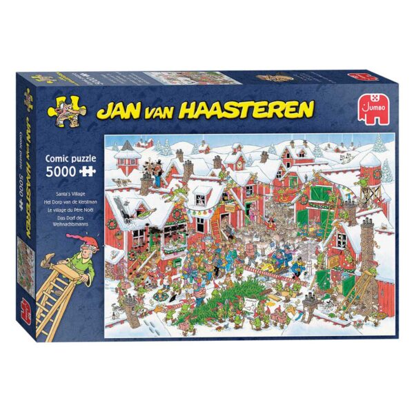 Jan van Haasteren Legpuzzel - Santa's Village, 5000st.