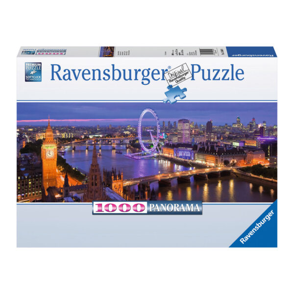 Londen bij Nacht Panorama Puzzel, 1000st.