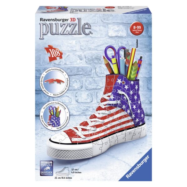 Ravensburger 3D Puzzel - Amerika Sneaker